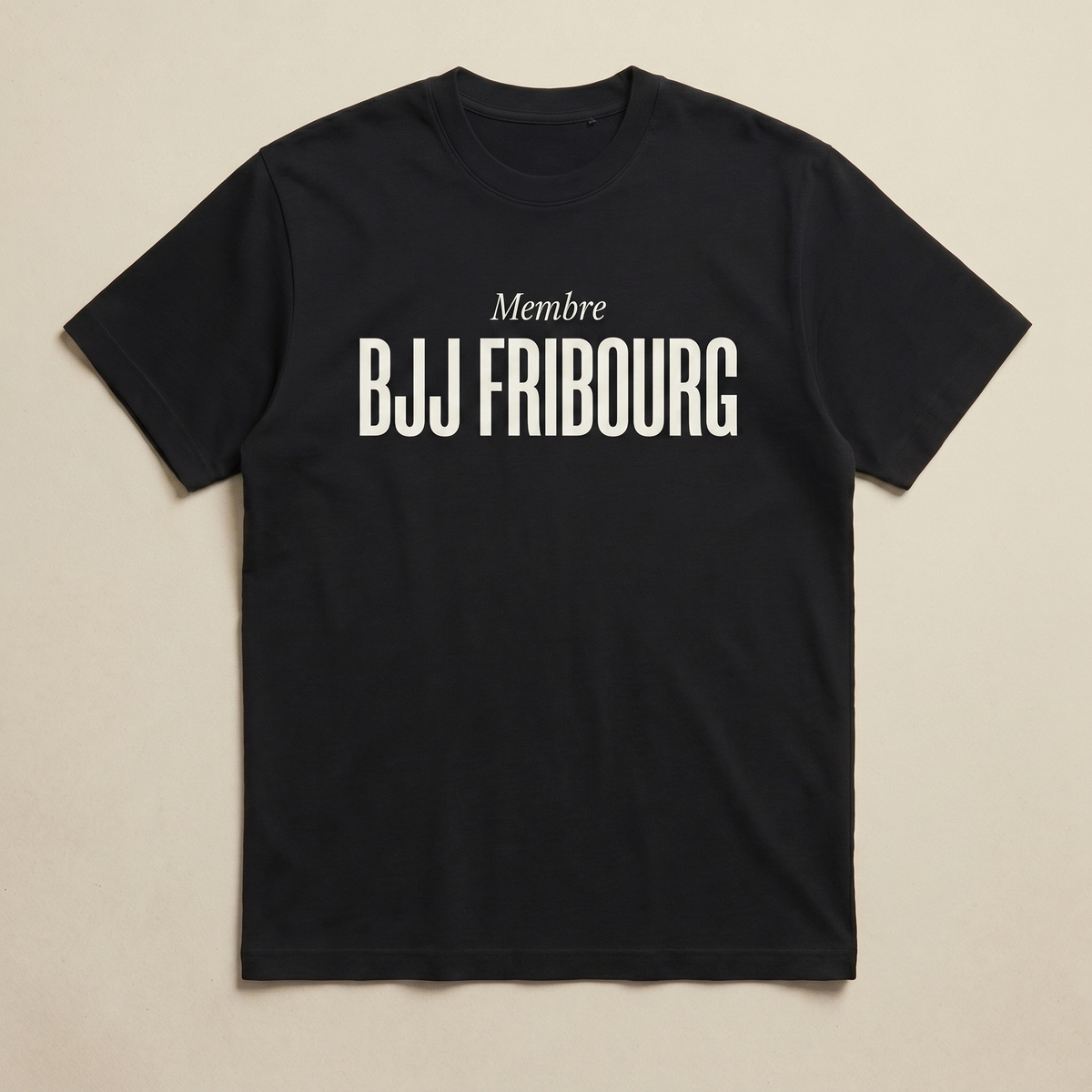 Noir - Membre - BJJ Fribourg Tee