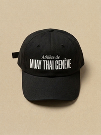 Noir - Athlete de - Muay Thai Geneve Casquette