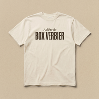 Blanc - Athlete de - Box Verbier Tee