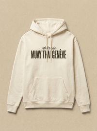 Blanc - Athlete de - Muay Thai Geneve Hoodie