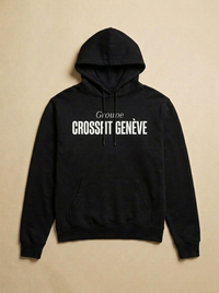 Noir - Groupe - CrossFit Geneve Hoodie