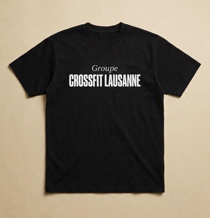 T-shirt noir RILASSI — Groupe Crossfit Lausanne