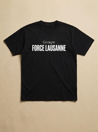 Noir - Groupe - Force Lausanne Tee