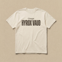 Blanc - Groupe - Hyrox Vaud Tee