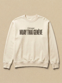 Blanc - Groupe - Muay Thai Geneve Sweatshirt