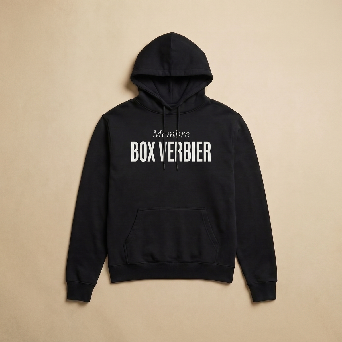 Noir - Membre - Box Verbier Hoodie
