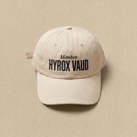 Blanc - Membre - Hyrox Vaud Casquette