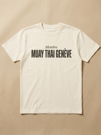 Blanc - Membre - Muay Thai Geneve Tee